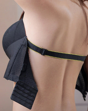 Brasier Bandeau Push-Up de Copa Completa sin Costuras