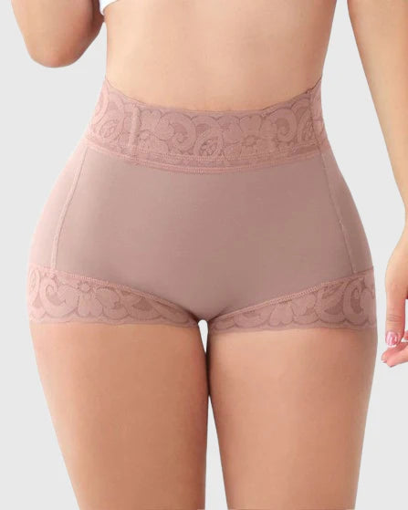 Shapshe® Panty Clásico Moldeador con Encaje para Mujer, Levanta Glúteos y Efecto Alisador