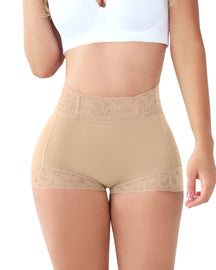 Shapshe® Panty Clásico Moldeador con Encaje para Mujer, Levanta Glúteos y Efecto Alisador