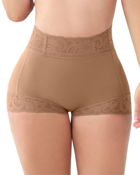 Shapshe® Panty Clásico Moldeador con Encaje para Mujer, Levanta Glúteos y Efecto Alisador