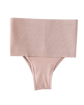 Panty de Cintura Media, Control de Abdomen, Tanga, Moldeador Corporal y Reductor de Cintura