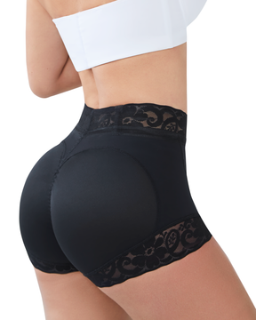 Shapshe® Panty Clásico Moldeador con Encaje para Mujer, Levanta Glúteos y Efecto Alisador