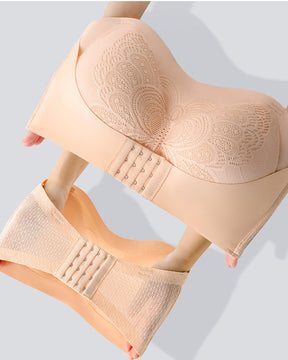 Brasier Bandeau Push-Up de Copa Completa sin Costuras