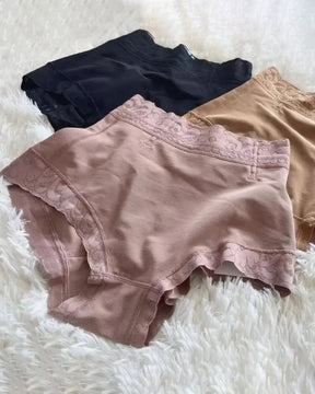 Shapshe® Panty Clásico Moldeador con Encaje para Mujer, Levanta Glúteos y Efecto Alisador