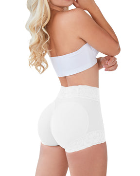 Shapshe® Panty Clásico Moldeador con Encaje para Mujer, Levanta Glúteos y Efecto Alisador