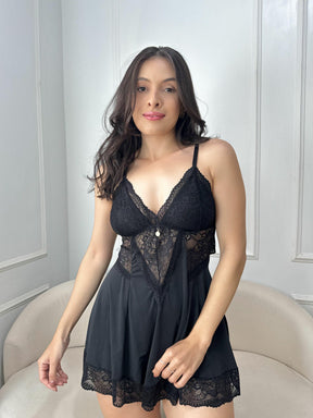 Camisón Jenner + Panty de Regalo (9 colores)