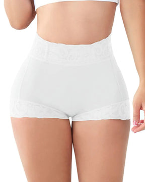 Shapshe® Panty Clásico Moldeador con Encaje para Mujer, Levanta Glúteos y Efecto Alisador