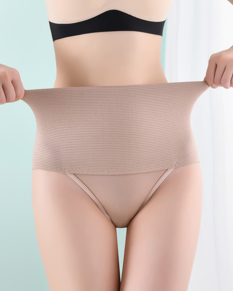 Panty de Cintura Media, Control de Abdomen, Tanga, Moldeador Corporal y Reductor de Cintura