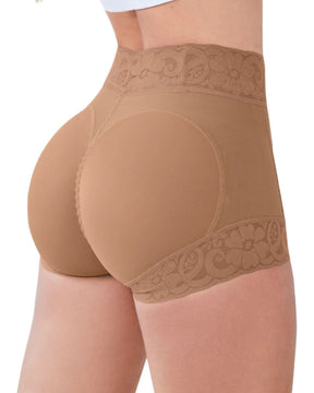 Shapshe® Panty Clásico Moldeador con Encaje para Mujer, Levanta Glúteos y Efecto Alisador