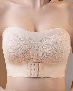 Brasier Bandeau Push-Up de Copa Completa sin Costuras