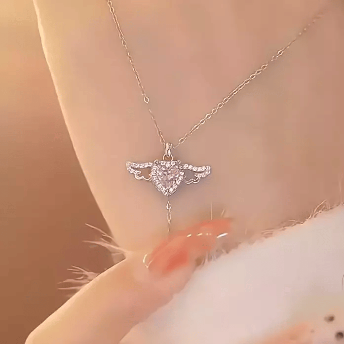Collar Corazones de Ángel