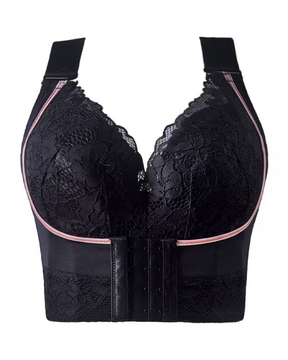 Brasier Push-Up Moldeador con Broche Frontal para Mujer de Talla Grande